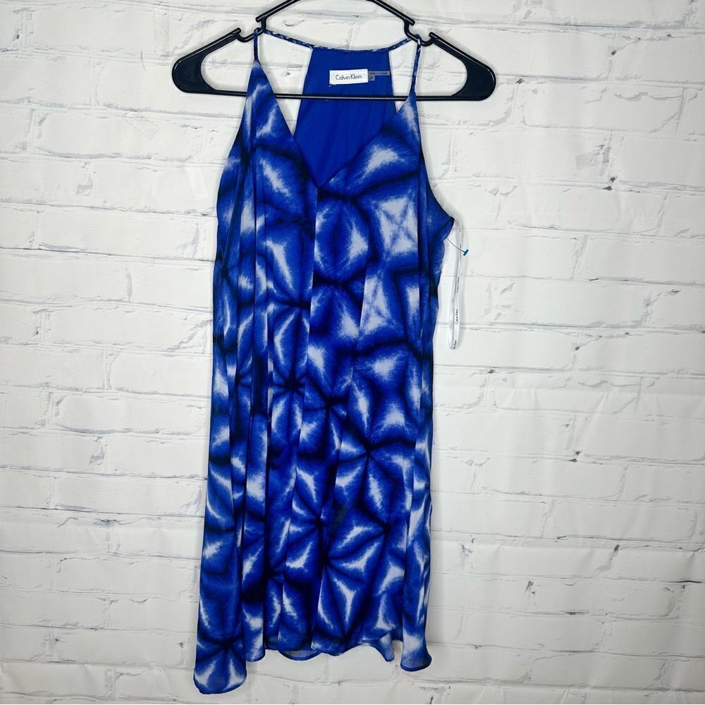 Calvin Klein‎ size 2 petite blue dress